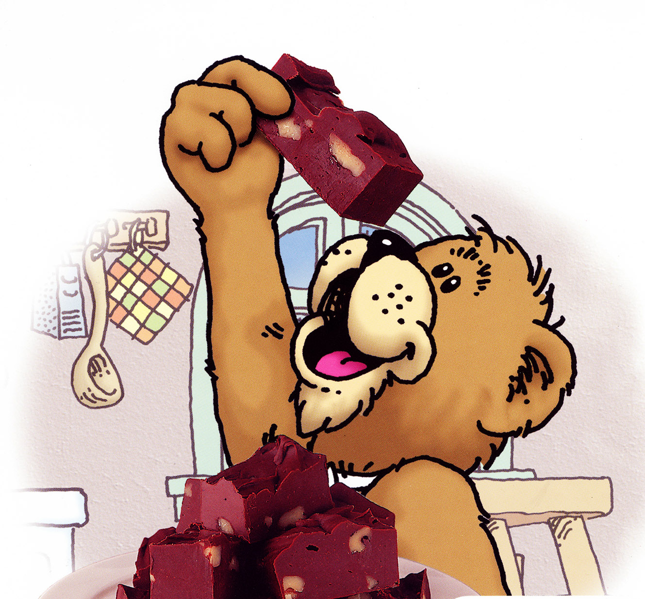 Sue Bee® honey Bear Recipe card fudge