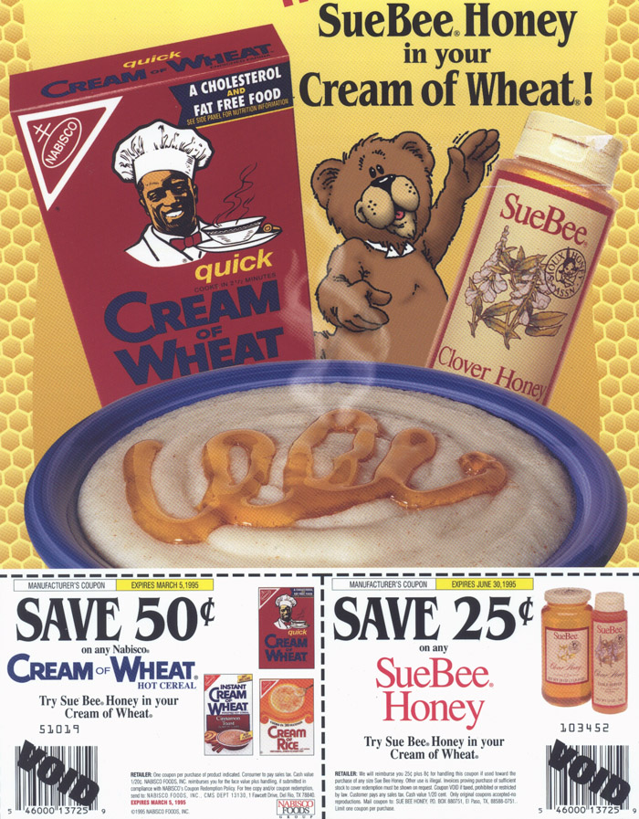 Sue Bee® honey cream of wheat