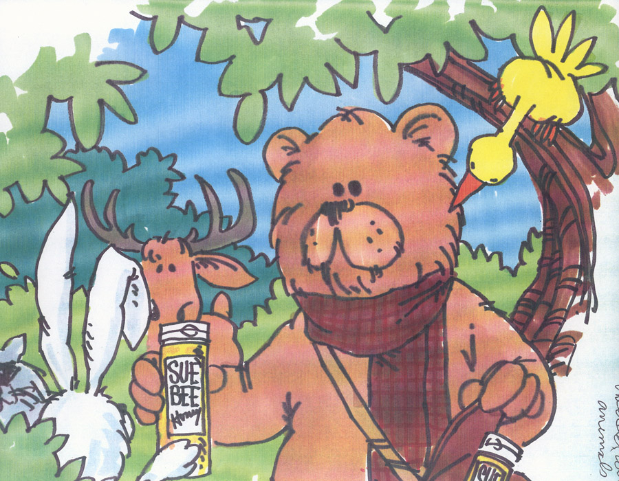 Sue Bee® honey storyboard 2