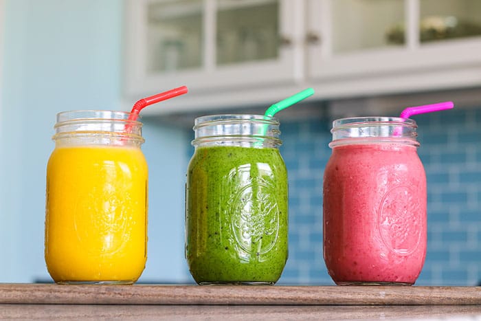 Photo of smoothies