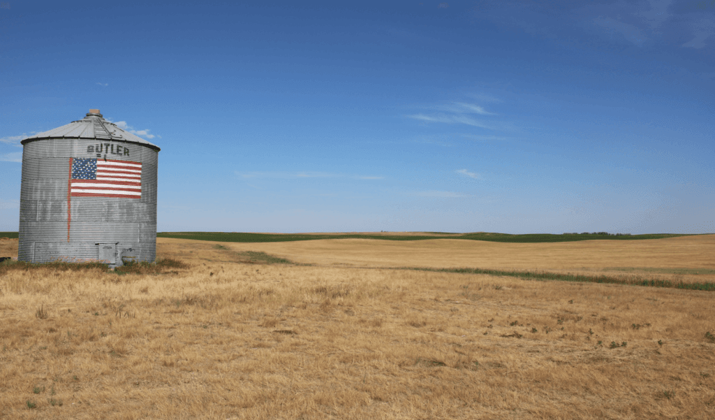 Photo of North Dakota prairie.
