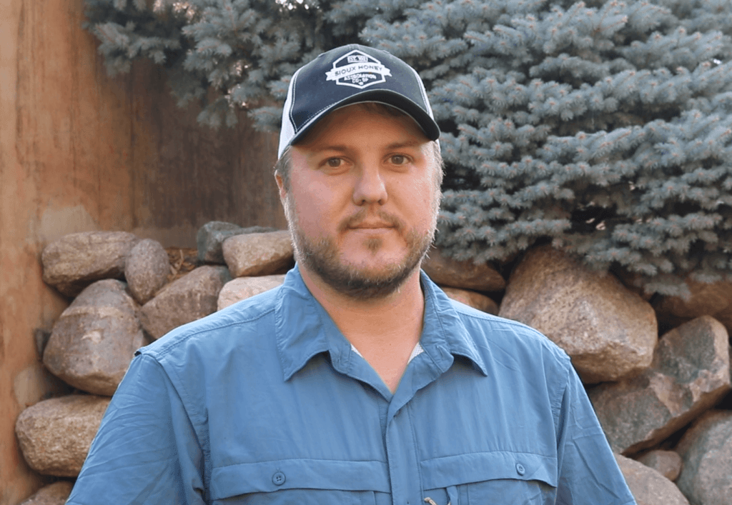 Photo of Sioux Honey beekeeper David Coy.