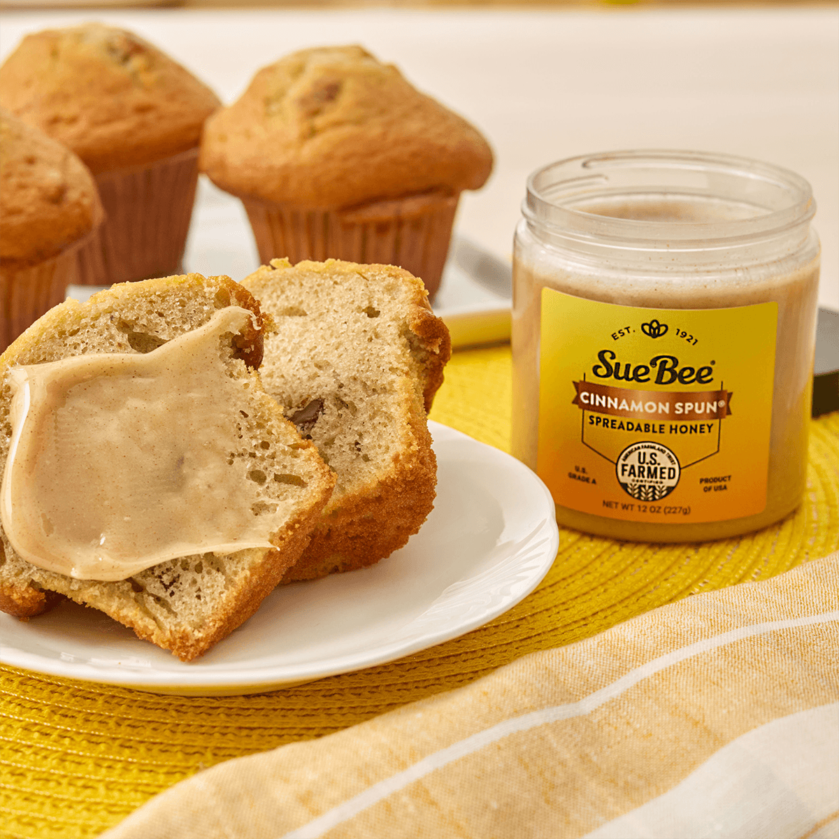 Sue Bee Cinnamon Spun Honey
